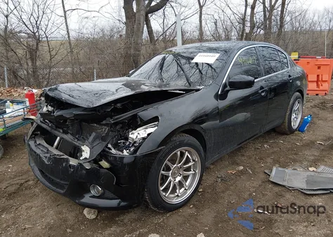 2013 Infiniti G37X z USA, uszkodzony, nr VIN JN1CV6AR3DM358810